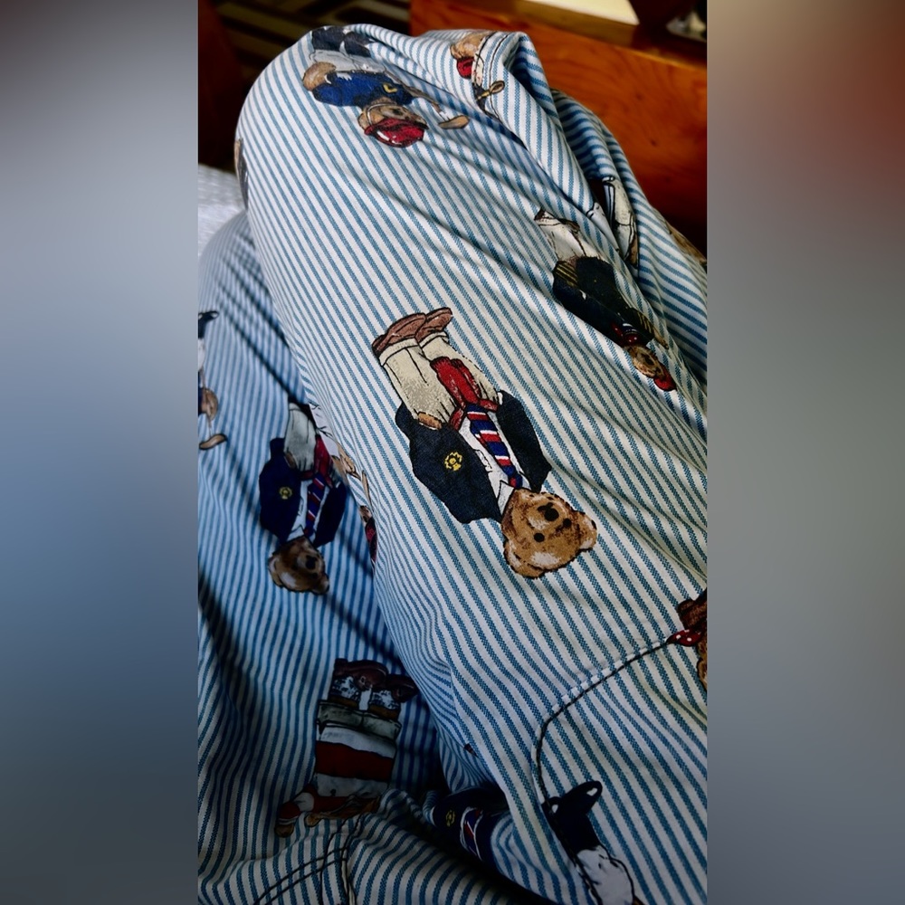 Teddy bear RL print